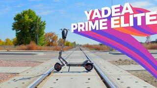 Yadea Elite Prime Scooter Review  The APPLE of Electric Scooters [upl. by Bomke397]