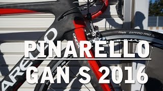 Pinarello GAN S 2016に乗ってみた [upl. by Dorita]