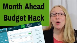 Month Ahead Budget Tracking Hack for the new YNAB Budgeting Last Months Income [upl. by Nonad407]