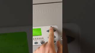 How to silence fault buzzer on Kentec syncro AS panel [upl. by Nonnahc613]