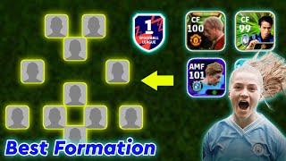 Best Formation eFootball 2024 Mobile 🔥  4132 Formation Must You Know✨ [upl. by Idnas]