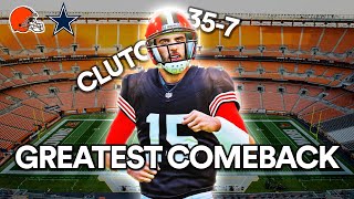 Greatest Comeback in Madden 24 History 2v2 online how clutch is Joe Flacco [upl. by Lansing]