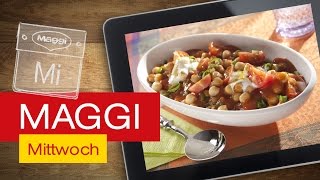 Kichererbsencurry  MAGGI Mittwoch Hangout [upl. by Alegre929]