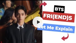 BTS Friends Song Tamil Lyrics Explained [upl. by Elleinet]