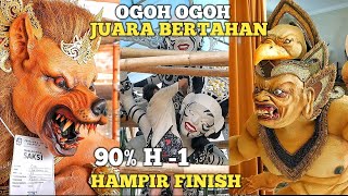 OGOH OGOH 2024 JUARA BERTAHAN HAMPIR FINISH  90 H1 LOMBA OGOHOGOH [upl. by Ailsa711]