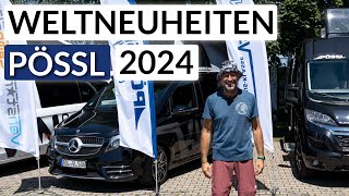 Weltpremiere  diese Pössl Modelle kommen 2024  Händlertagung [upl. by Irrem694]