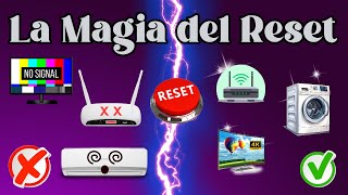 SOLUCION DEFINITIVA Reinicio de Equipos en CASA  MAGIA DEL RESET [upl. by Odilo]