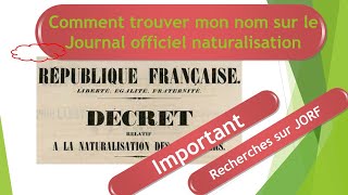 Comment bien exploité un Décret de Naturalisation et savoir si votre tour est proche [upl. by Anaehr]