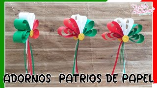 Adorno para las Fiestas Patrias  Decoración para el 15 de Septiembre [upl. by Drawyeh]