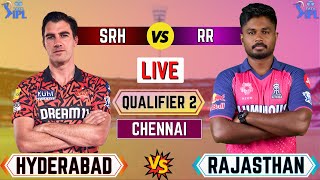 Live Last 6 Over RR vs SRH liveipl [upl. by Earlie]