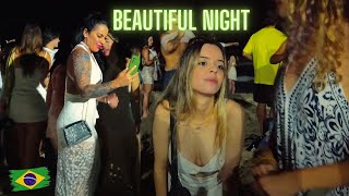 Noite em Maresias Caminhando na Noite de Réveillon 🇧🇷 São Paulo Brazil【4K UHD】NIGHTLIFE [upl. by Fiann]