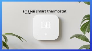 Amazon Thermostat  Control Your Thermostat With Smart Phone and Alexa Voice Commands From Anywhere [upl. by Eon]