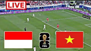 Indonesia vs Vietnam Live Score Ruslt Football  World Cup Qualifiers Asian  Indonesia vs Vietnam [upl. by Derwon902]