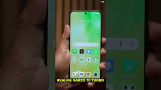 First Look of Realme Narzo 70 Turbo🔥👍90FPS Gaming 45W 5000mAh ₹14999 shorts ytshorts [upl. by Ellimahs]