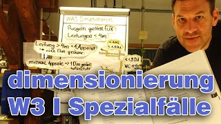 WAS Dimensionieren 3 I Grundlagen  Spezialfälle [upl. by Hartfield595]