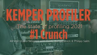 KEMPER PROFILER  Profiling a Crunch Tone  1 from the 48 Volt Studio sessions [upl. by Haniraz]