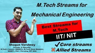 Best branches for Mtech mechanical  top 5 branches in engineering [upl. by Demeyer78]