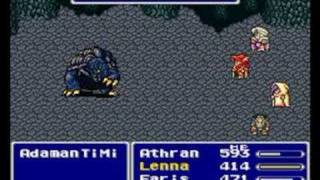 FF5 Boss Series  11 AdamanTiMi [upl. by Nodnorb345]