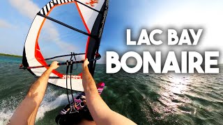 Windsurfing in paradise  Lac bay Bonaire [upl. by Lindeberg528]