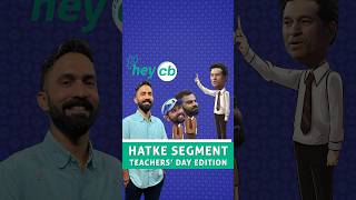 This TeachersDay Dinesh Karthik takes trip down to school in new episode of heyCB 📱 [upl. by Nanoc]