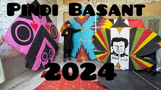 Pindi Basant 2024  Rawalpindi City Basant  Biggest kites ever  Police aa gayai [upl. by Katherina516]