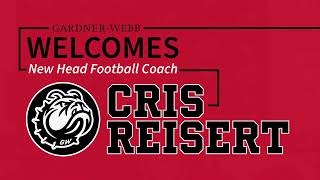 GardnerWebb University Names Cris Reisert Head Football Coach [upl. by Janifer]