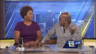 Comedian Earthquake in studio with Eunice Elliott [upl. by Cohbath]