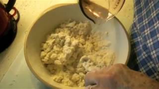 HOW TO MAKE PASTRY FOR A CORNISH PASTY  WITH CORNISH NAN [upl. by Ylyl]