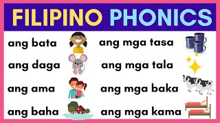 FILIPINO PHONICS  ARALIN 6  HAKBANG SA PAGBASA  KINDER amp GRADE 1 [upl. by Wyck57]