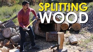 How to Split Wood  The Art of Manliness [upl. by Tobi]