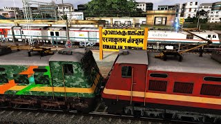 Ernakulam  Bilaspur Sf Express  Journey From Ernakulam Jn  Railworks Gameplay [upl. by Ahsieyn]