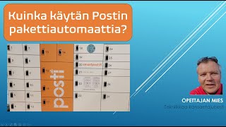 Miten noudan paketin Postin pakettiautomaatista [upl. by Tatiana]