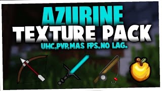 Azurine UHC Pack Azurine Pack FPS Verson  Aumenta FPS [upl. by Mireille]