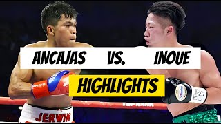 Jerwin Ancajas vs Takuma Inoue Highlights [upl. by Arrio]