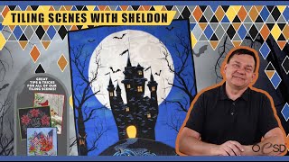 Lets Get Stitching Machine Embroider Tiling Scenes with Sheldon [upl. by Ernie]