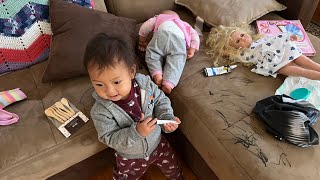 How to remove permanent marker from the couch [upl. by Post]