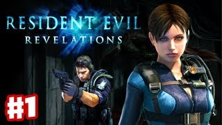 Resident Evil Revelations  Gameplay Walkthrough Part 1  Into the Depths 3DS PS3 XBox 360 [upl. by Acinomahs709]