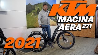 KTM Macina Aera 271 LFC SUV mit Bosch Performance CX eBike  Modell 2021  Südbike Übersee [upl. by Klinger]