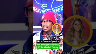 Nick Cannon Speaks On Being Married To Mariah Carey At 27 [upl. by Marozas]