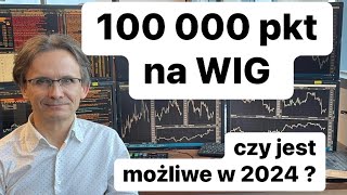 100 000 pkt na WIG czy jest możliwe w 2024 roku [upl. by Sixele]