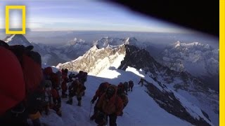 Everest  Getting to the Top  National Geographic [upl. by Aynekal]