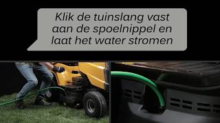 Estate tuintractor  Hoe de zitmaaier schoonmaken  STIGA [upl. by Assiralc]