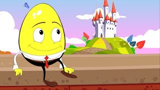 Humpty Dumpty Sat On A Wall  Nursery Rhyme with Lyrics [upl. by Charil]