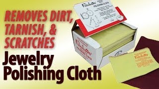 Jewelry Polishing Cloth Fabulustre Scratch Remover [upl. by Aicyla812]