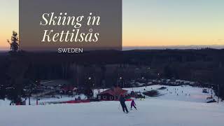 Skiing in Kettilsås [upl. by Aihsit777]