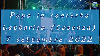 Pupo in concerto a Lattarico Cosenza 7 settembre 2022 Самые красивые живые песни Пупо [upl. by Nyladnor]