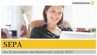 SEPA  Aus Kontonummer und Bankleitzahl wird die IBAN [upl. by Llevrac]