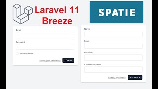 2 Laravel 11 Breeze amp Spatie Register User Role [upl. by Heall]