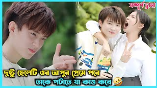 দুষ্টু ছেলেটি যখন ওর আপুর প্রেমে পরে🤣The Sweetest Secret Chinese drama explain in Bangla [upl. by Percival206]