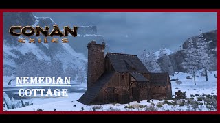 Conan Exiles How to Build a Nemedian Cottage [upl. by Terrance]